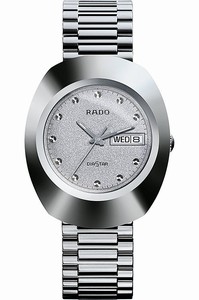 Rado Original Quartz Day Date Stainless Steel Watch # R12391103 (Men Watch)