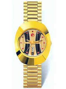 Rado Yellow Gold Plated Bracelet Band Watch # R12413323 (Men Watch)