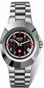 Rado Automatic Steel Black Dial Steel Band Watch #R12637153 (Men Watch)