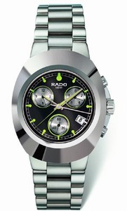 Rado Automatic Steel Black Dial Steel Band Watch #R12638183 (Men Watch)
