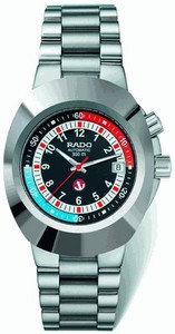 Rado Automatic Steel Black Dial Steel Band Watch #R12639023 (Men Watch)