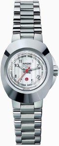 Rado Automatic Steel White Dial Steel Band Watch #R12697153 (Women Watch)