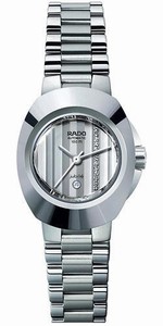 Rado Automatic Steel Silver Mirror Dial Steel Band Watch #R12698723 (Women Watch)