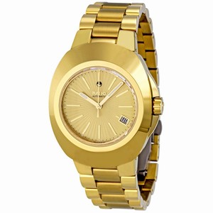 Rado Gold Sunburst Automatic Watch # R12950253 (Men Watch)