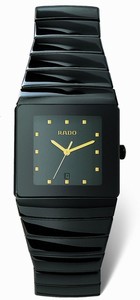 Rado Quartz Black Ceramic Black Dial Black Ceramic Band Watch #R13335162 (Men Watch)