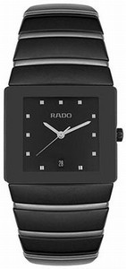 Rado Quartz Black Ceramic Black Dial Black Ceramic Band Watch #R13336172 (Men Watch)