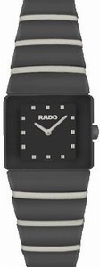 Rado Quartz Black Ceramic/steel Black Dial Black Ceramic/steel Band Watch #R13337172 (Women Watch)