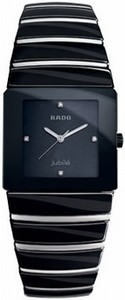 Rado Quartz Black Ceramic/steel Black Dial Black Ceramic/steel Band Watch #R13337732 (Women Watch)