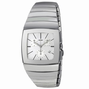 Rado Sintra Quartz Chronograph Date Ceramic Watch# R13434122 (Men Watch)