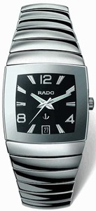 Rado Automatic Platinum Ceramic Black Dial Platinum Ceramic Band Watch #R13598152 (Men Watch)