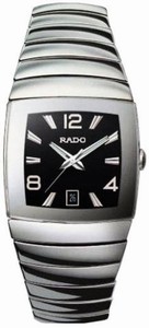 Rado Black Dial Ceramic Band Watch #R13599152 (Men Watch)