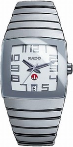 Rado Automatic Platinum Ceramic White Dial Platinum Ceramic Band Watch #R13662102 (Men Watch)