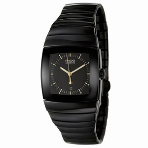 Rado Sintra Automatic Black Dial Black Ceramic Watch# R13691172 (Men Watch)
