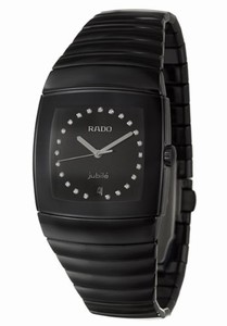 Rado Black Dial Ceramic Band Watch #R13723732 (Men Watch)