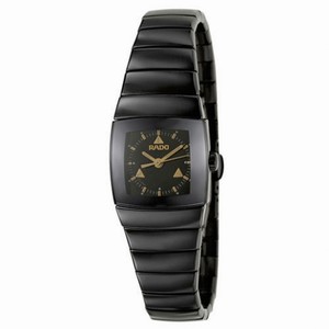 Rado Sintra Quartz Analog Black Ceramic Watch# R13726172 (Women Watch)