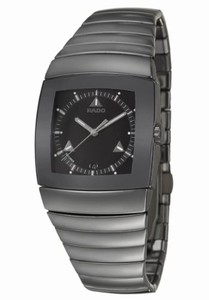 Rado Sintra Quartz Black Dial Ceramic Watch# R13777152 (Men Watch)