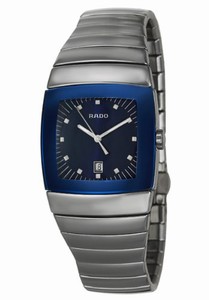 Rado Sintra Quartz Blue Dial Ceramic 32mm Watch# R13810202 (Men Watch)