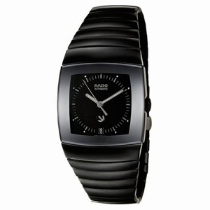 Rado Sintra Automatic Black Dial Black Ceramic Watch# R13882182 (Men Watch)
