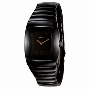 Rado Sintra Quartz Analog and Digital Black Ceramic Watch # R13913152 (Men Watch)
