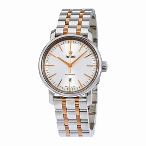 Rado Silver Dial Fixed Stainless Steel Band Watch #R14050103 (Men Watch)