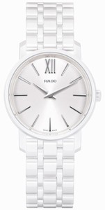 Rado Quartz Analog White Ceramic Watch# R14065017 (Women Watch)