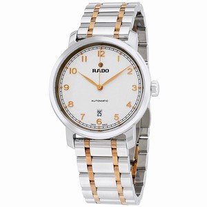 Rado White Dial Stainless Steel Band Watch #R14077133 (Men Watch)
