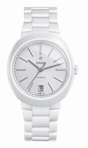 Rado Automatic White Ceramic Date 38.2mm Watch# R15611012 (Women Watch)
