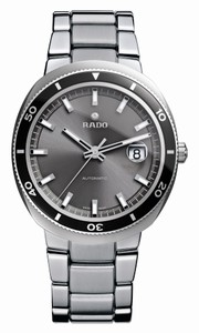 Rado D-Star 200 Automatic Grey Dial Stainless Steel Watch# R15959103 (Men Watch)