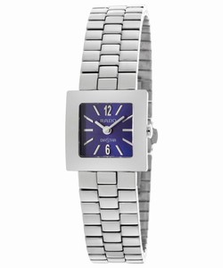 Rado Diastar Quartz Blue Dial Stainless Steel Watch# R18682203 (Women Watch)