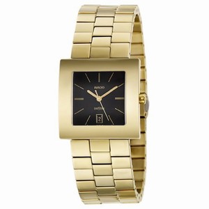 Rado Diastar Quartz Gold Tone Stainless Steel Watch# R18986153 (Men Watch)