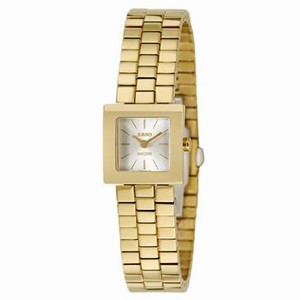 Rado Diastar Quartz Gold Tone Stainless Steel Watch# R18987103 (Women Watch)