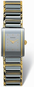 Rado Quartz Platinum Tone/gold Silver Dial Platinum Tone/gold Band Watch #R20282142 (Men Watch)