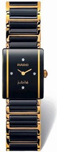 Rado Black Dial Fixed Band Watch #R20383712 (Women Watch)
