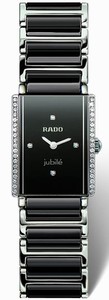 Rado Quartz Black Ceramic/steel Black Dial Black Ceramic/steel Band Watch #R20430712 (Women Watch)