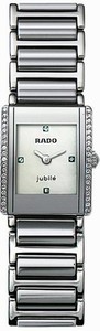 Rado Quartz Pearl Ceramic/steel White Mother Of Pearl Dial Pearl Ceramic/steel Band Watch #R20430909 (Women Watch)