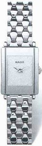 Rado Quartz Steel Silver Dial Steel Band Watch #R20488103 (Women Watch)