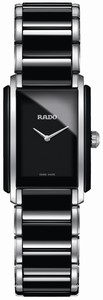 Rado Integral Quartz Analog Black Ceramic and Stainless Steel Watch# R20613152 (Women Watch)