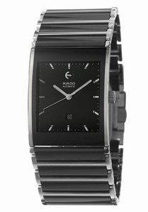 Rado Integral Automatic Black Dial Stainless Steel and Ceramic 31mm Watch# R20852152 (Men Watch)