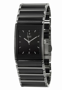 Rado Integral Automatic Black Dial Stainless Steel and Ceramic 27mm Watch# R20853152 (Men Watch)