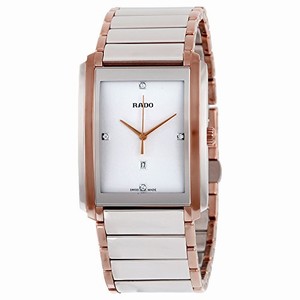 Rado Mother Of Pearl Dial Fixed Band Watch #R20952713 (Men Watch)