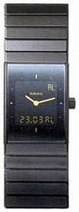 Rado Black Dial Fixed Band Watch #R21364152 (Women Watch)