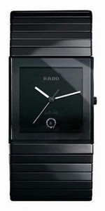 Rado Quartz Black Ceramic Black Dial Black Ceramic Band Watch #R21716702 (Men Watch)