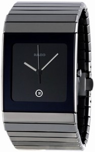 Rado Ceramica Quartz Black Dial Date Ceramic Watch# R21825152 (Men Watch)