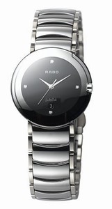 Rado Black Dial Fixed Band Watch #R22593712 (Women Watch)