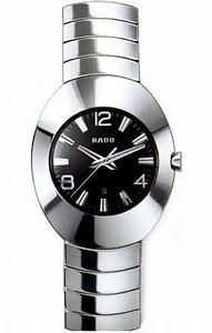 Rado Black Dial Ceramics Bracelet Band Watch #R26493152 (Men Watch)