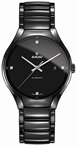 Rado Black Dial Fixed Band Watch #R27056722 (Men Watch)
