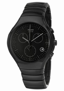 Rado True Quartz Chronograph Date Ceramic Watch# R27814402 (Men Watch)