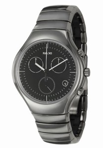 Rado True Quartz Chronograph Date Ceramic Watch# R27896152 (Men Watch)
