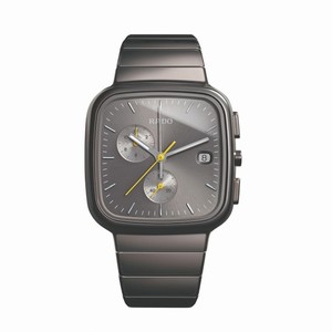 Rado R5.5 Quartz Chronograph Date Ceramic Watch# R28390112 (Men Watch)