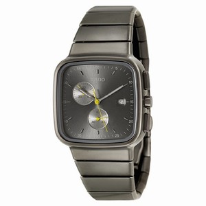 Rado R5.5 Quartz Chronograph Date Ceramic Watch# R28912112 (Men Watch)